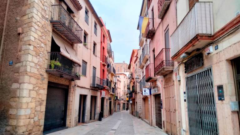 Només al centre històric de Montblanc hi ha més de 600 habitatges buits. Foto: Roser Urgell/DT