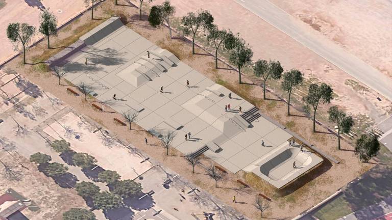 El nuevo skate park de Cambrils apuesta por la modalidad ‘street’