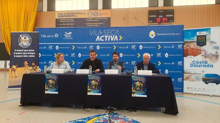 El Campeonato de España de hockey patines Juvenil se jugará en Vila-seca del 17 al 19 de mayo. Foto: Cedida