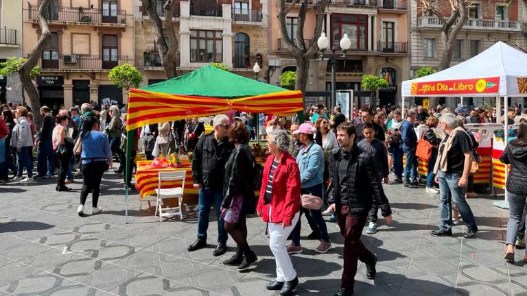 Se espera un Sant Jordi de récord. Foto: T.Alonso