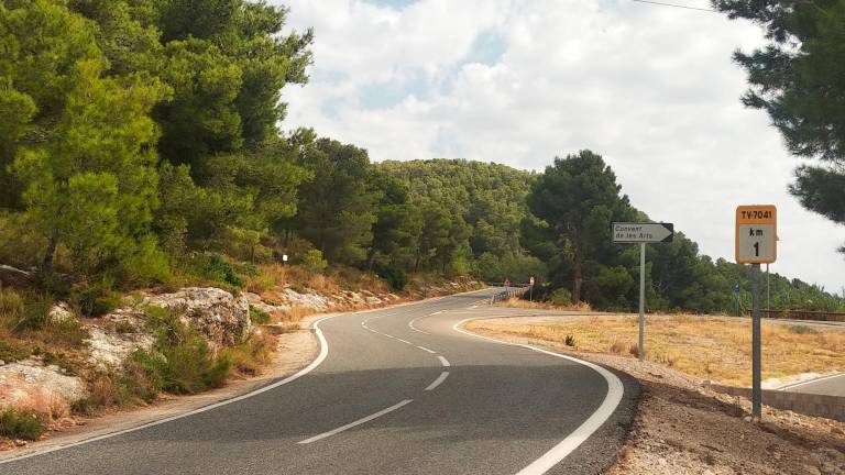 El dispositivo de Mossos d’Esquadra se centra en la amplia zona boscosa situada en la carretera que une Alcover con Mont-ral. Foto: Àngel Juanpere