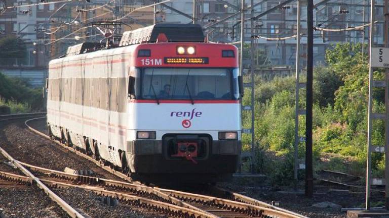 Un tren de Rodalies. Foto: Renfe