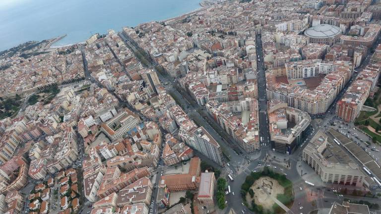 Vista aérea de la ciudad de Tarragona. Foto: Pere Ferré