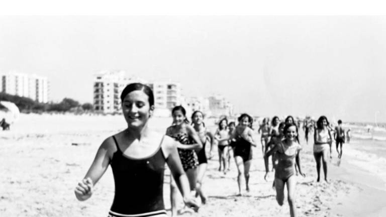 Colònies escolars a finals dels 60 al Baix Gaià, les vacances dels més jóvens. foto: Conxita Aragonès Guinart