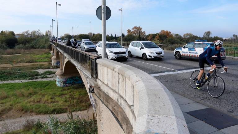 El puente del Francolí se ensanchará 3,75 metros para habilitar el nuevo carril bici en Tarragona