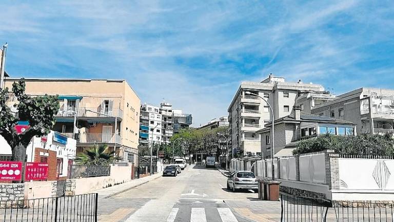 Las obras de la calle Girona comenzarán el próximo lunes y tendrán una duración de tres meses. FOTO: Aj. Torredembarra