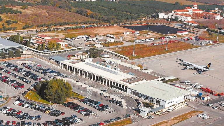 Imatge aèria de l’Aeroport de Reus. Foto: Pere Ferré