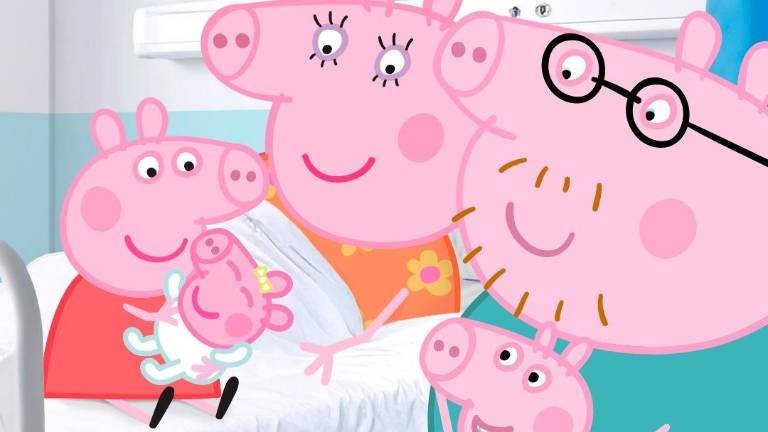 La familia de Peppa Pig al completo, Foto: Cedida
