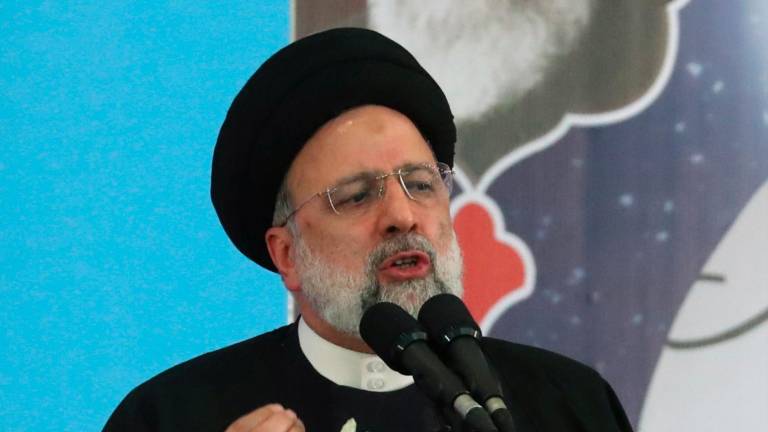 El presidente iraní, Ebrahim Raisi. Foto: EFE