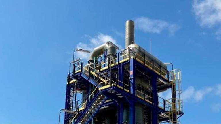 Ercros pone en marcha una nueva planta de tratamiento de gases en Vila-seca