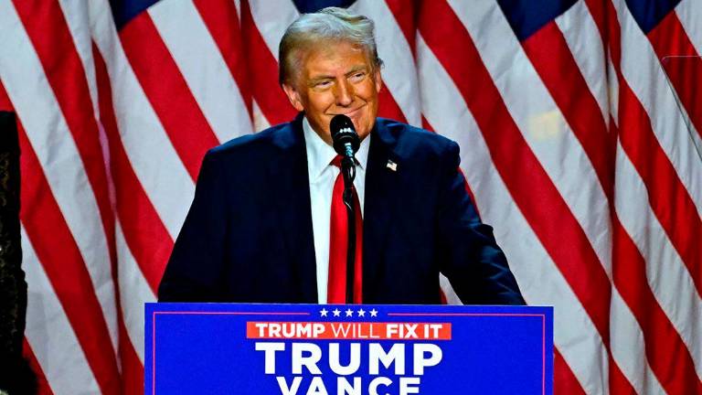 Donald Trump ya es el presidente número 47 de Estados Unidos. Foto: AlertaNews24