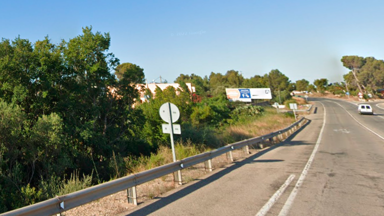 Un punto cercano al del accidente. Foto: Google Maps