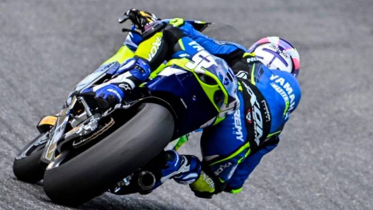 Jeremy Alcoba, durante la carrera de esta temporada en Mugello. Foto: Yamaha VR46 Master Camp Team