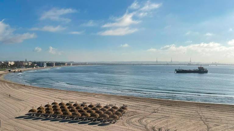 La playa de La Pineda. Foto: Port de Tarragona