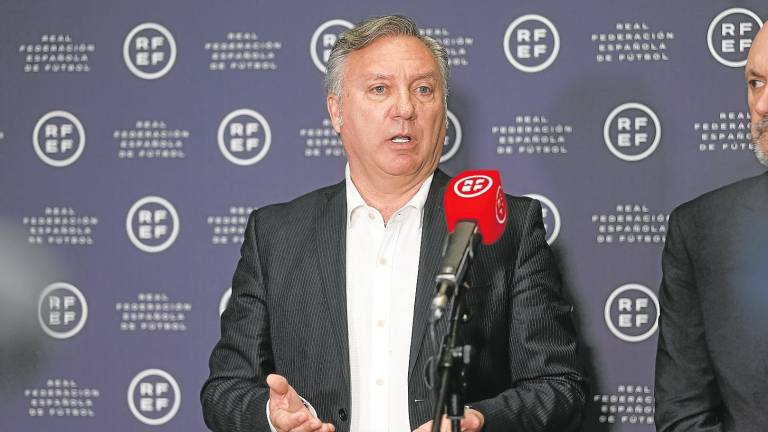 Medina Cantalejo, presidente del Comité de Árbitros. FOTO: EFE