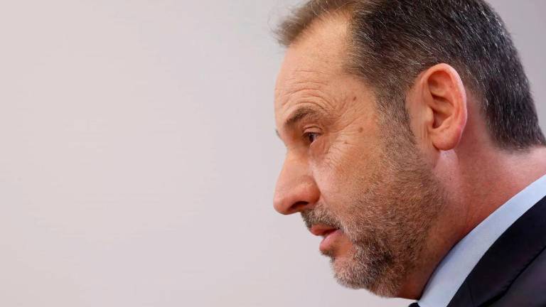Imagen del exministro de Transportes José Luis Ábalos. Foto: EFE