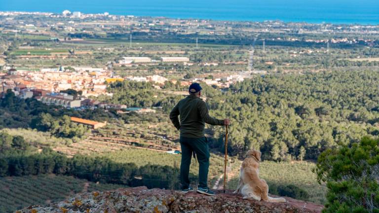 Vista del Camp de Tarragona desde la montaña de L’Areny. FOTO: Santi Garcia