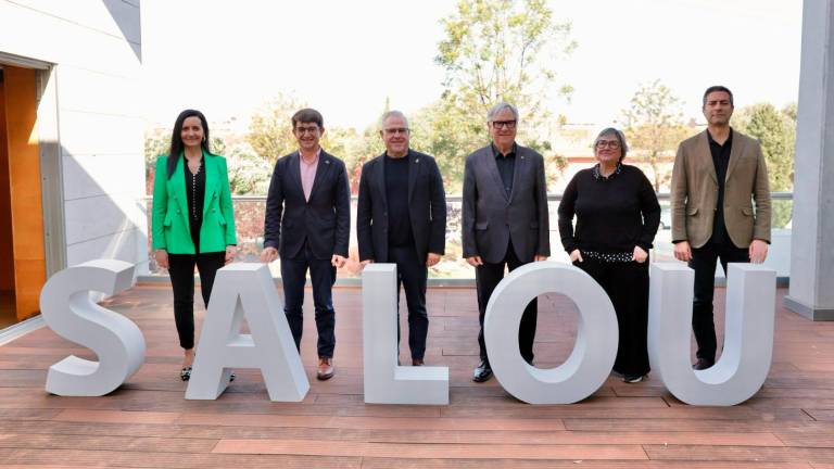 La Càtedra d’Innovació i Recerca Turística Salou-Costa Daurada se ha presentado esta mañana en el Ayuntamiento de Salou. Foto: Alba Mariné