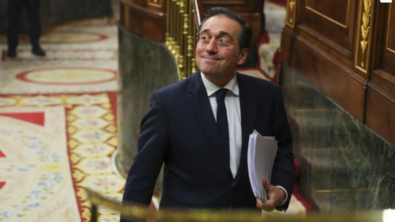 El ministro de Asuntos Exteriores, José Manuel Albares. EFE