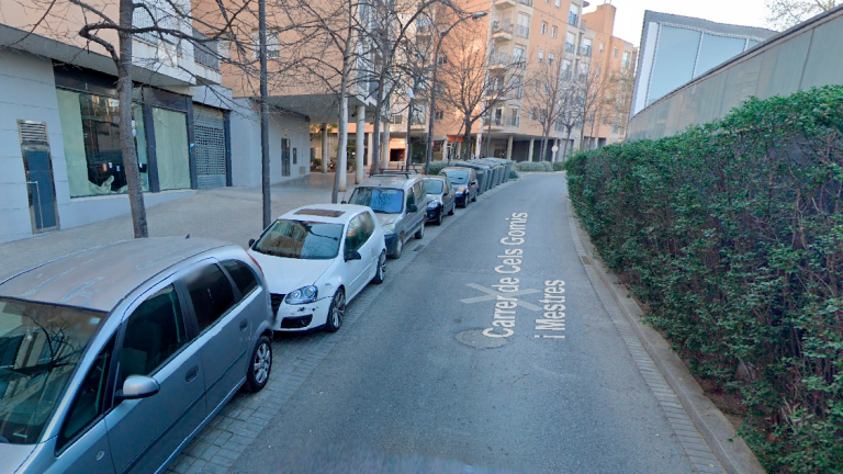 Los hechos ocurrieron en la calle Cels Gomis i Mestre de Reus. Foto: Google