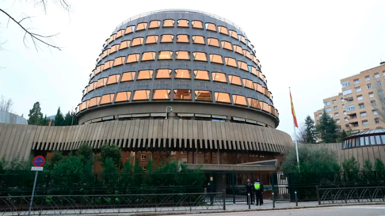 Fachada del Tribunal Constitucional. Foto: EFE