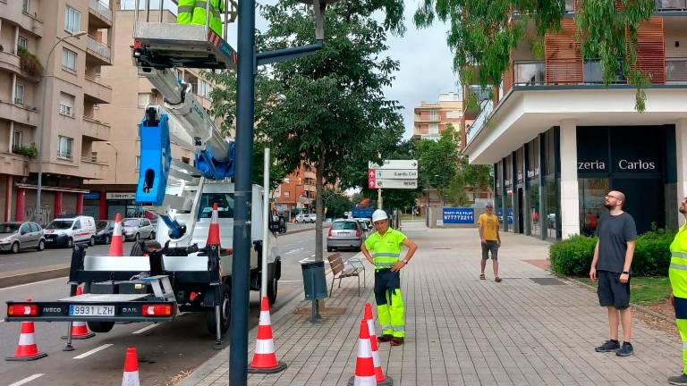 El proyecto contempla el control y monitorización de los diferentes accesos a la ZBE. Foto: cedida