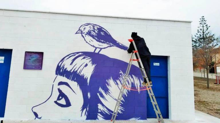 $!La Bisbal, el arte del mural toma las calles