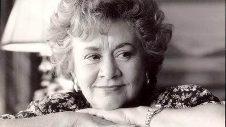 La actriz británica Joan Plowright. Foto: X