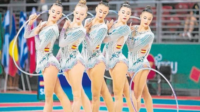 1.100 gimnastas, Almudena Cid y la selección española en el Ciutat de Reus