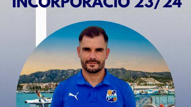Jordi Martín es el nuevo entrenador de La Rapitenca hasta final de temporada. Foto: UE Rapitenca