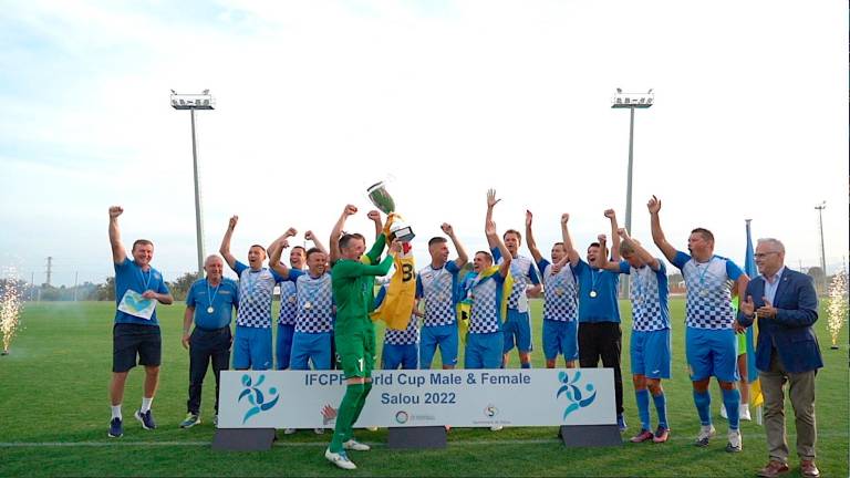 Ucrania gana en Salou el Mundial de personas con lesión cerebral