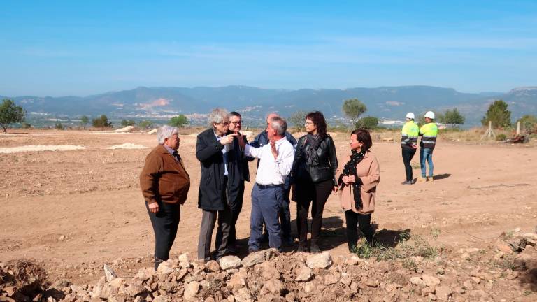 El terreny de la segona fase d’obres de modernització de la xarxa ocupa 200 hectàrees. Foto: Roser Urgell