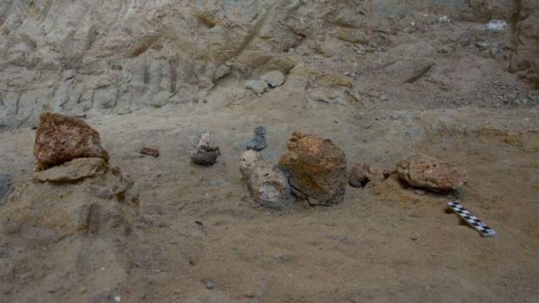 Imagen de algunos de los descubrimientos realizados en el Barranco de la Boella. IPHES