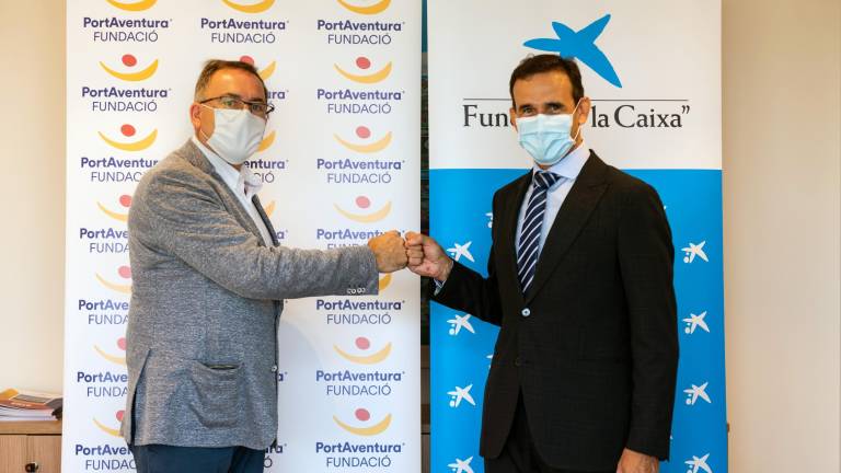 La Fundación 'la Caixa' y Caixabank cooperan con PortAventura para impulsar proyectos sociales