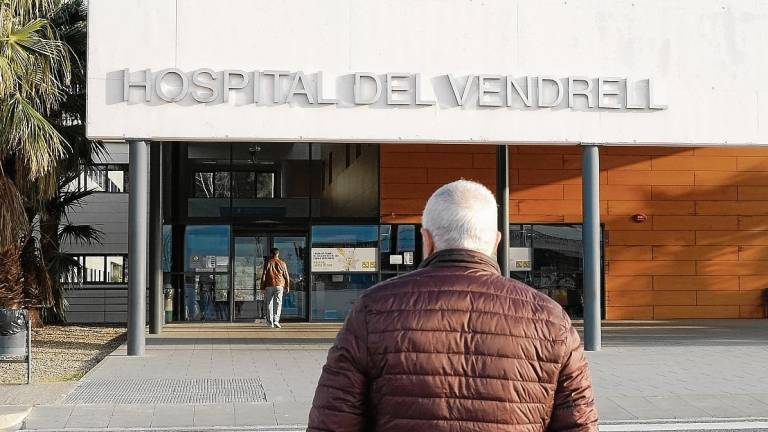 El hospital de El Vendrell es pequeño desde hace años. FOTO: FABIAN ACIDRES