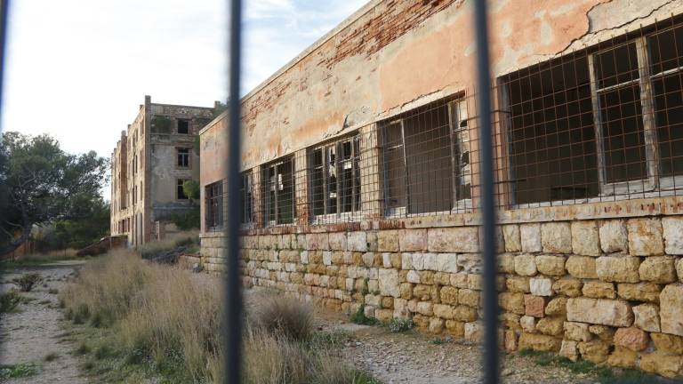 La finca del antiguo preventorio de la Savinosa está abandonada y sin ningún uso desde 1972, hace ya casi un cuarto de siglo. FOTO:PERE FERRÉ/DT