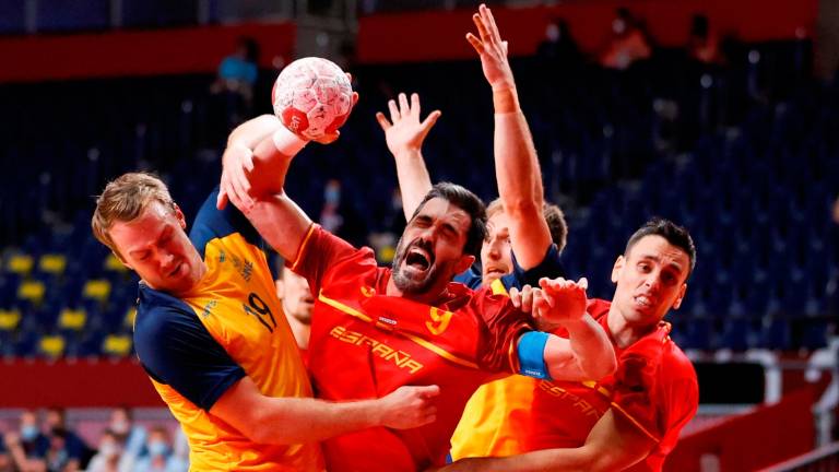 España logró una remontada excelsa frente a Suecia para meterse en semifinales. Foto: EFE