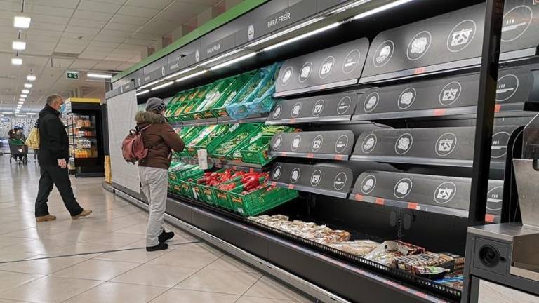 La invasión de Ucrania es uno de los grandes motivos por el que se ha disparado el precio de la comida. Foto: EFE