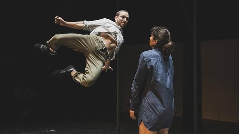 Producció Nacional de Circ presenta 'Estat d'emergència' al Teatre Felip Pedrell. Foto: teatreauditoritortosa.cat