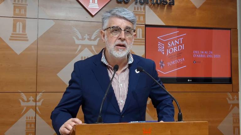 Tortosa avança la festivitat de Sant Jordi amb una vintena d'actes i presentacions de llibres durant els dies previs