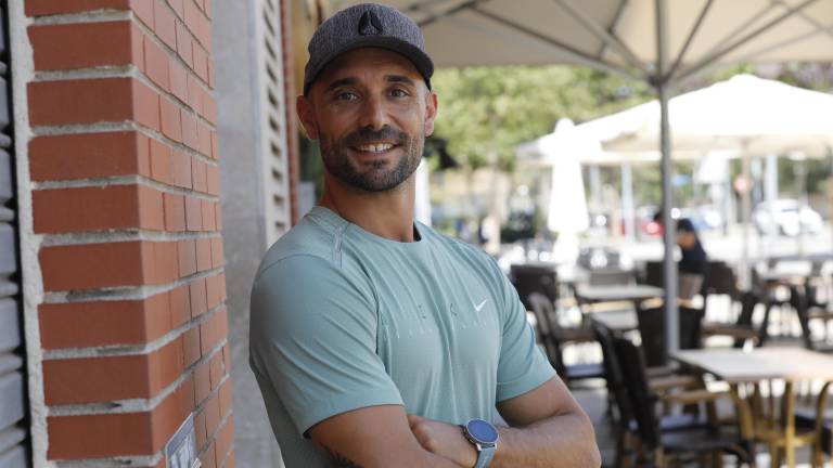 Aitor Vega. leyenda del Salou FS, posa para el Diari. Foto: Pere Ferré