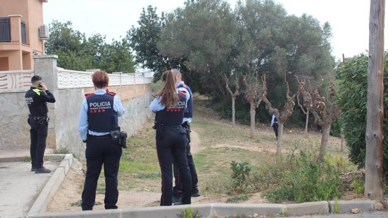 Agentes locales y Mossos han participado en la búsqueda junto a Protección Civil. FOTO: cedida