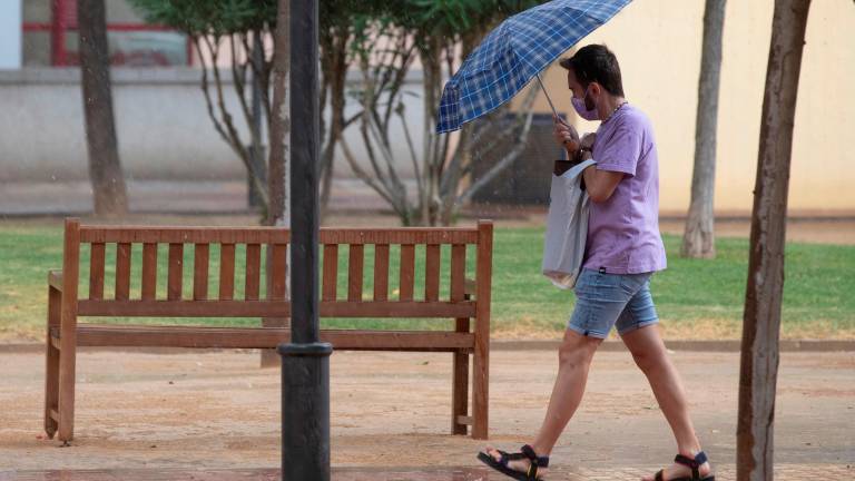 Activada l'alerta per pluges intenses sobretot al Baix Ebre i Montsià. Foto: DT