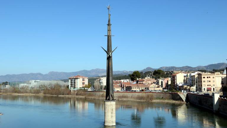 Imatge del monument franquista de Tortosa a l'Ebre. ACN