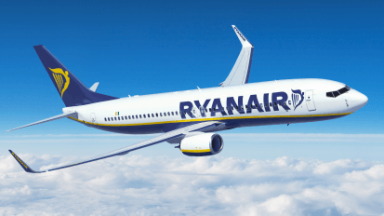 Un avión de Ryanair. RYANAIR
