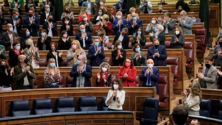 Imagen del Congreso de los Diputados. Foto: EFE
