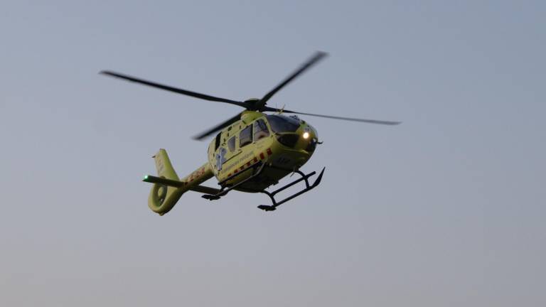 Un helicòpter del SEM ha evacuat la persona ferida.