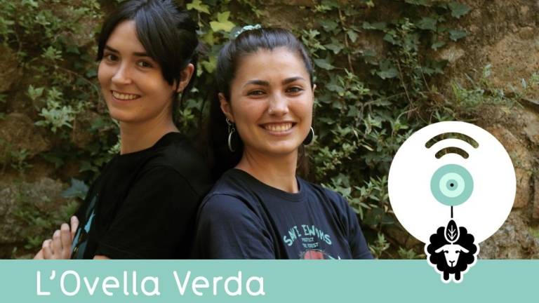 Andrea Camacho i Marta Josa, les creadores de L’Ovella Verda. foto: Ferran Valls Chacón