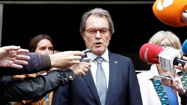 El Tribunal de Cuentas reclama 5,4 millones a los líderes del Procés como el expresidente Artur Mas. Foto: EFE