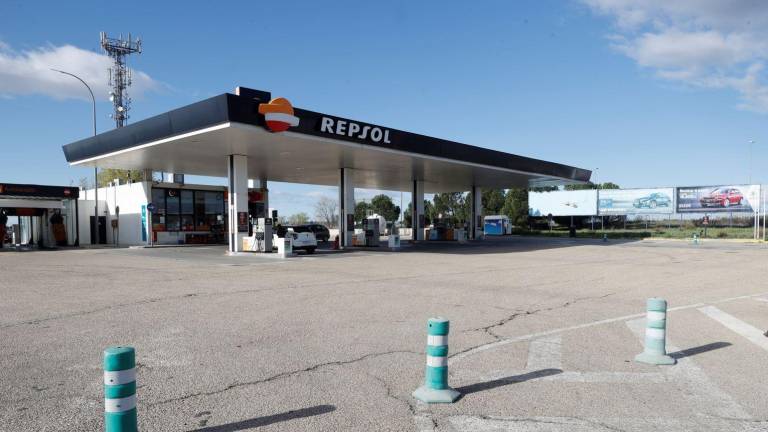 Imagen de una de las gasolineras de Repsol. Foto: EFE